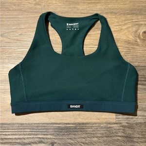 Bandit Running Cadence Scoop Neck Run Bra, Size Large